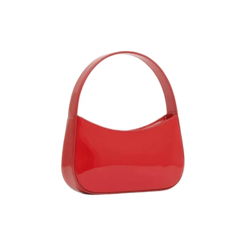 MANSUR GAVRIEL Patent Leather Handbag Women's Red-1