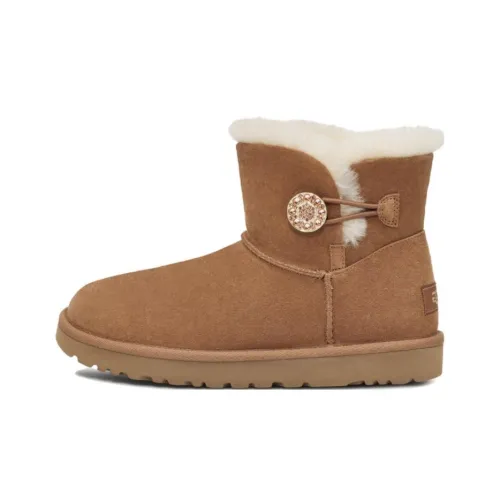 UGG Thermal Short Snow Boots Women's Chestnut