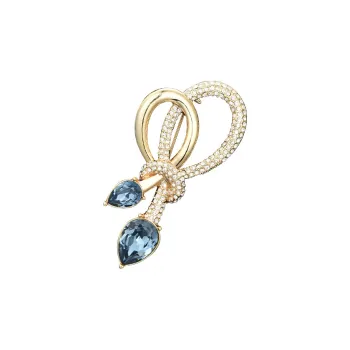 Lan Ying Austrian Crystal Brooches Women's