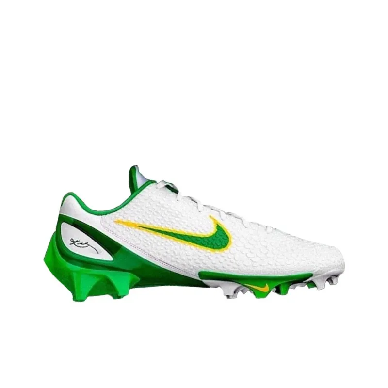 Nike Anti Slip Wear Resistant Low Top Training Shoes Unisex White Green-1