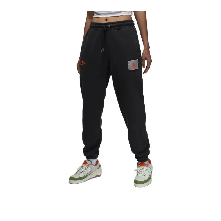 Jordan x Shelflife Knitted Sweatpants Women's Black-1