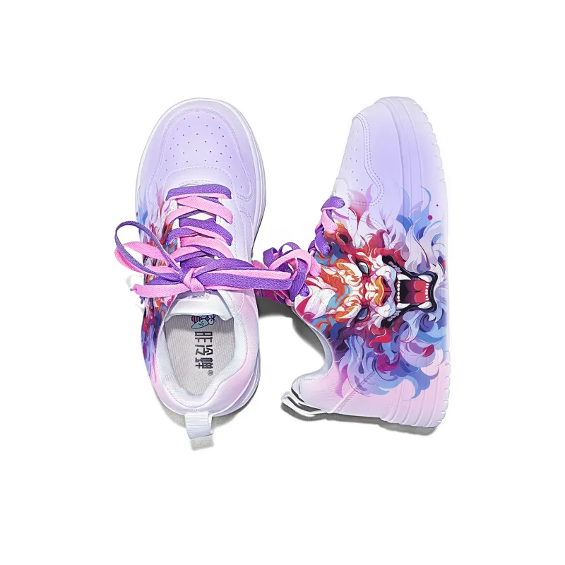 Cold Cicadas Yesterday Cushioned Wear-Resistant Lightweight Breathable Low-Top Skateboard Shoes Unisex-3
