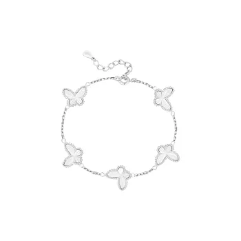 BKBU 990 Foot Silver Bracelets Women's