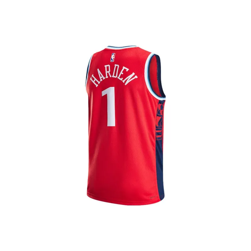 Jordan x NBA Statement EditionSwingman Basketball Jerseys Men's University Red-1