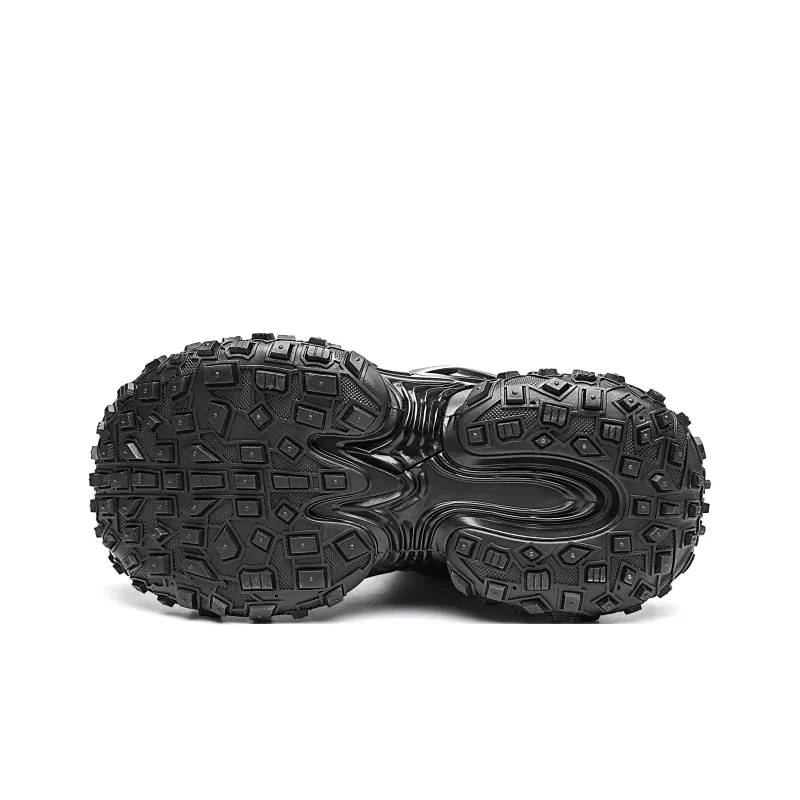 MVA Non slip Wear resistant Impact resistant Low Top Chunky Sneakers Unisex-4