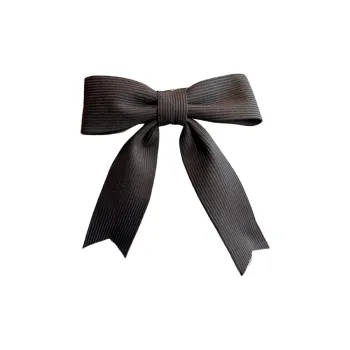 JianKai Fabric Hair Clips Women's Black