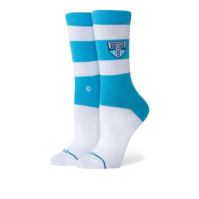 Stance Mid Calf Socks Women's 1 Pack Blue-0