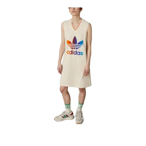 Adidas Originals 70s Sleeveless Dress Women's Beige