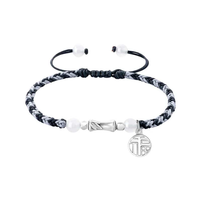 Lao Feng Xiang Chalcedony Bracelets Unisex-5