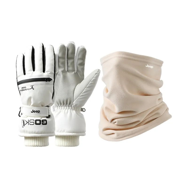 Jeep Touchscreen Available Sports Gloves Men's-9