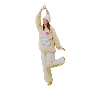 Primeet Pajama Set Women's Light Yellow