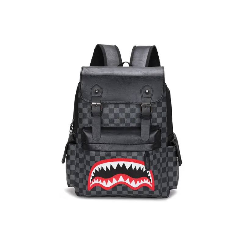 Techson PU Backpack Regular Unisex Multicolor-2