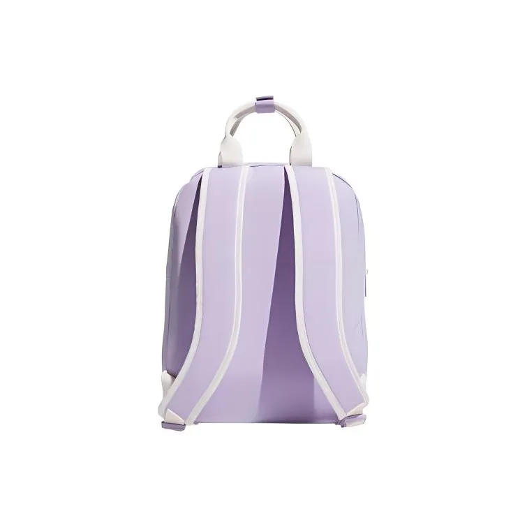 Adidas Neo Recyclable Polyester Backpack Small Size Women's Purple-3