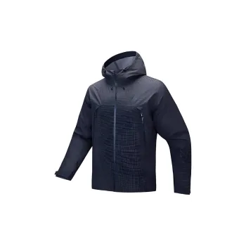 Anta Outdoor Collection Waterproof And Windproof Windbreaker Jacket Men's Midnight Blue