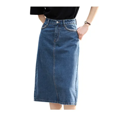 Inman Denim Long Skirts Women's