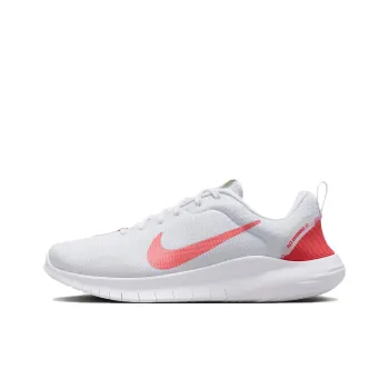 Nike Flex Experience Run 12 Anti Slip Wear Resistant Low Top Running Shoes Women's White Pink