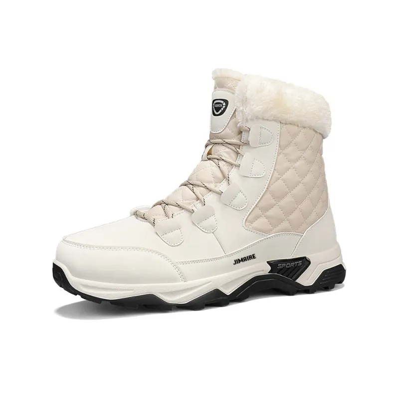 King Jinmai Warm And Water Resistant Short Snow Boots Men's-4