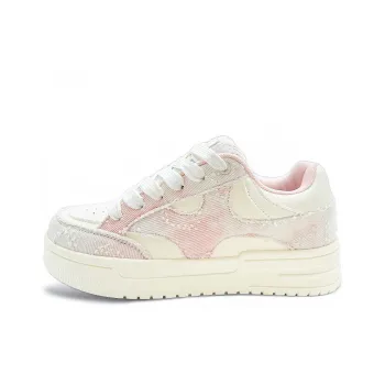 ITGI Anti Slip Wear Resistant Low Top Skateboard Shoes Women's Pink