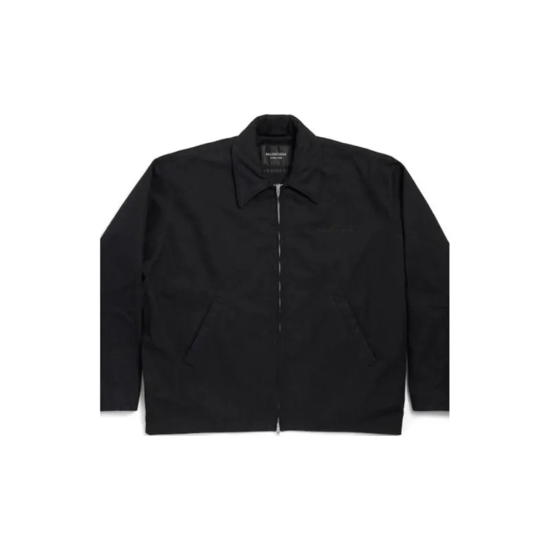 Balenciaga Logo embroidered Jacket-5
