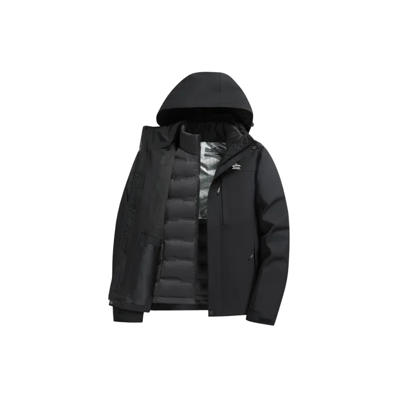 Jeep Windproof Thermal Windbreaker Jacket Unisex-0