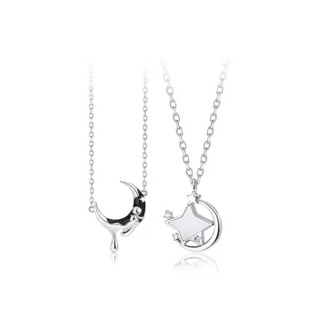 JOYDINNY S925 Silver Necklaces Unisex
