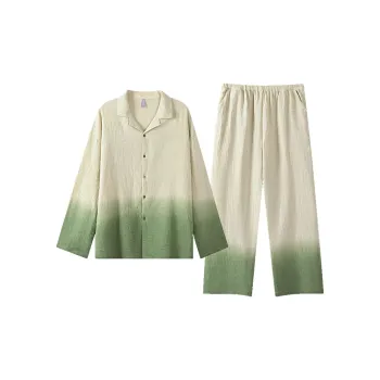 Fadaiqi Pajama Set Men's Pea Green