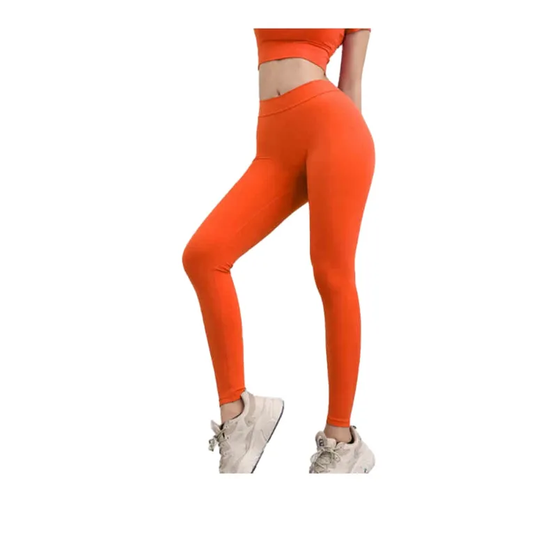 MADALLO Leggings Women's Orange Red-0