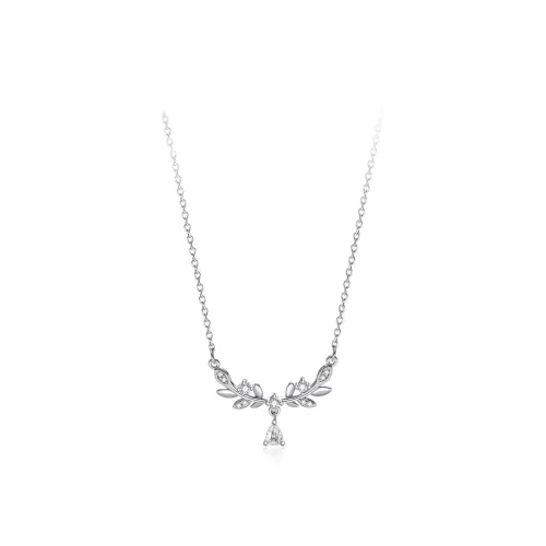 Zheng Baifu Colored Glaze Jade Necklaces Women's