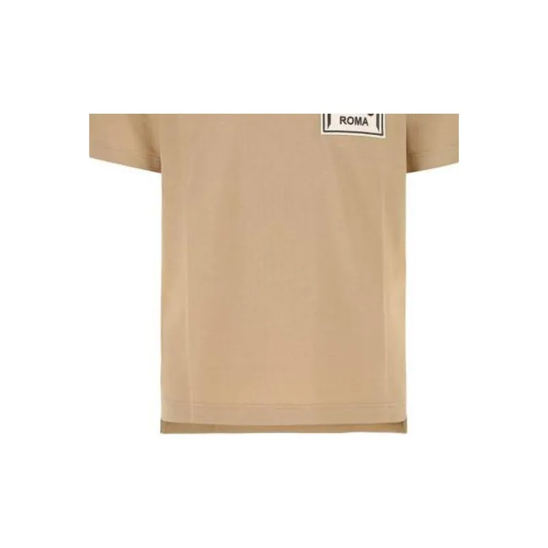 FENDI Polo Shirts Men Brown-3