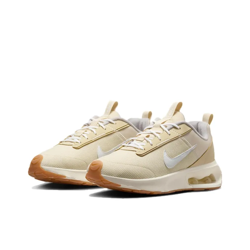 Nike Air Max INTRLK Anti Slip Wear Resistant Low Top Running Shoes Women's Beige-2