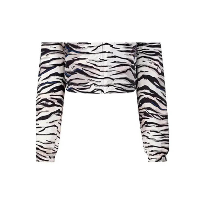 FENDI Trench Coats Women's Black White-3