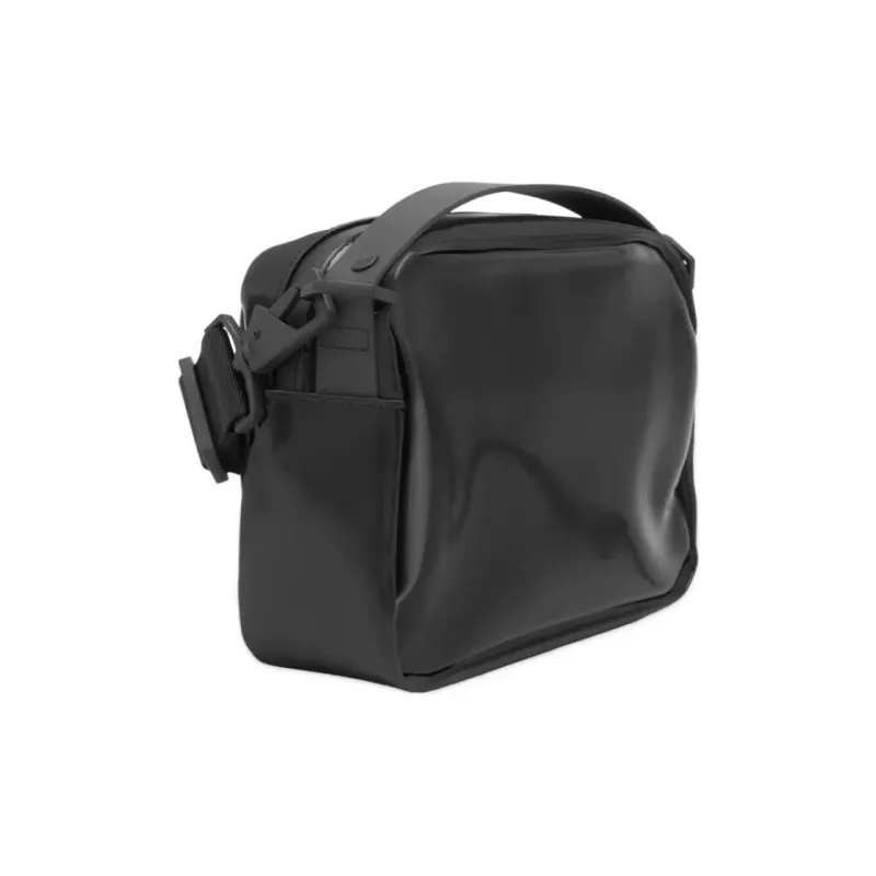 Rains Waterproof Material Shoulder Bag Crossbody Bag Handbag Regular Unisex Black-4