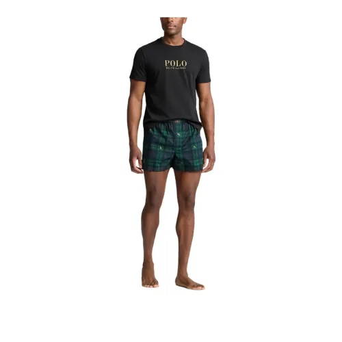 Polo Ralph Lauren Pajama Set Men's Black Green
