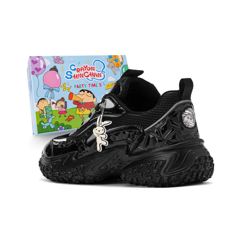 Crayon Shinchan Coverage Impact Resistant Abrasion Resistant Slip Resistant Low Top Chunky Sneakers Men's-11