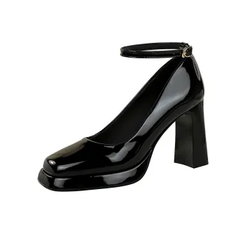 YAFEI XUANYU Chunky Heel High Heels 9CM Women's