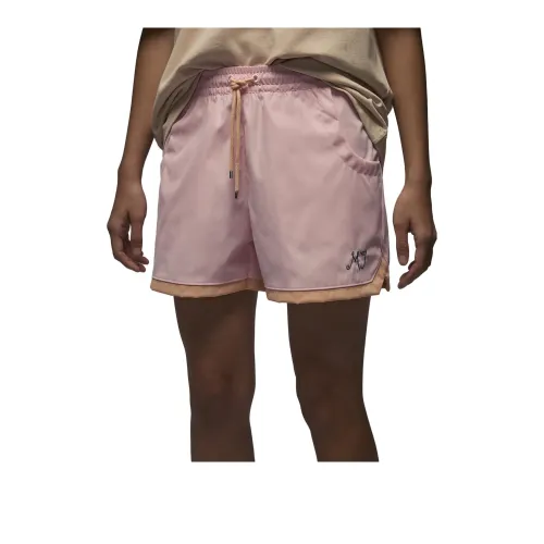 JORDAN Sports Shorts Women's Elegant Light Pink