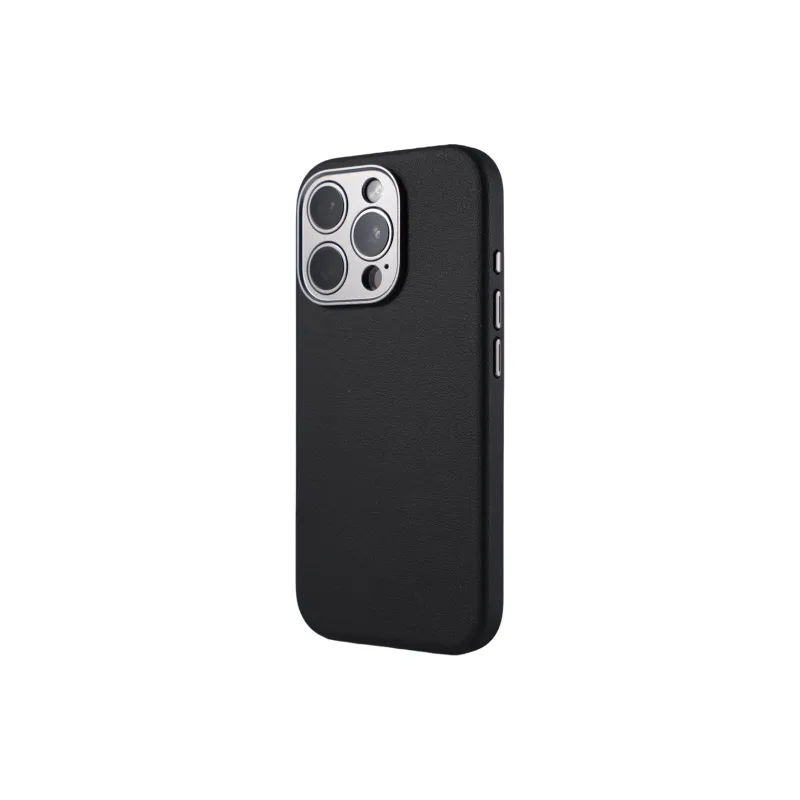 DEPA Vegan Leather Material Fully Enclosed Solid Color Magnetic Phone Cases Compatible With Apple 16 Collection-4