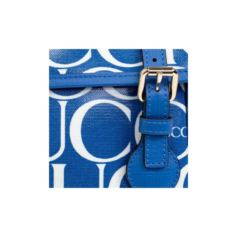 GUCCI Coated Canvas Shoulder Bag, Crossbody Bag Kids' Blue-4