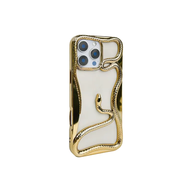 Wei Xin TPU Material Cut Out Snake Year Limited Phone Cases Compatible With IPhone 16/15 Pro Max/Apple 13/14 Pro/Max-4
