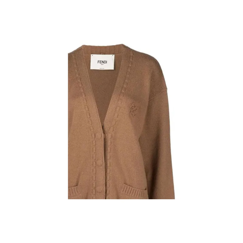 FENDI Sweaters Women's Brown-4