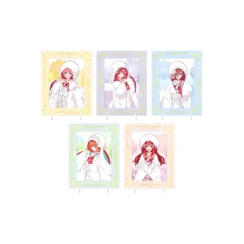 BANPRESTO Ichiban Kuji L Prize The Quintessential Quintuplets ~The Bonds Of Happiness~ Paper Standee Acrylic Stands