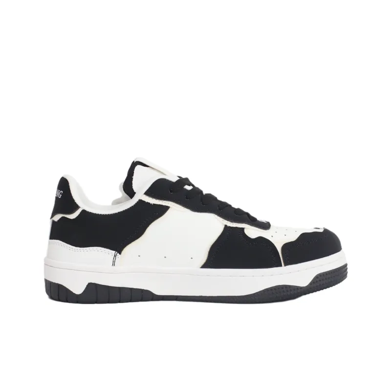 PAIN OR PLEASURE Low Top Kids' Skateboarding Shoes White Teenagers-1