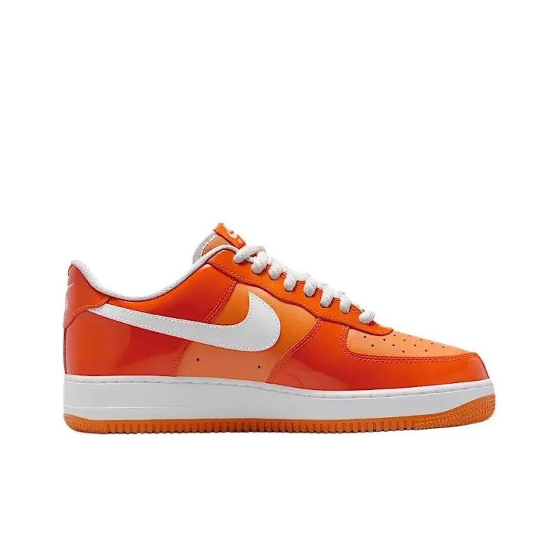 Nike Air Force 1 Low '07 Orange White Patent-1
