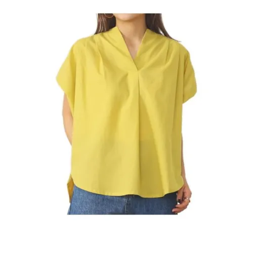 Beams Shirts Women's Yellow