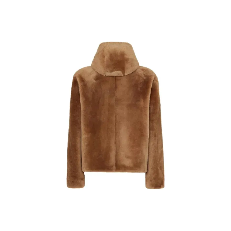 FENDI Jackets Women's Brown-1