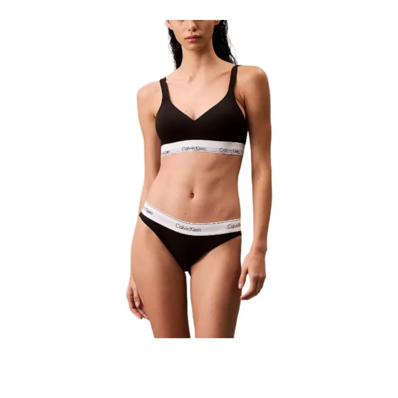 CALVIN KLEIN Bra Europe Version Women's Black-0