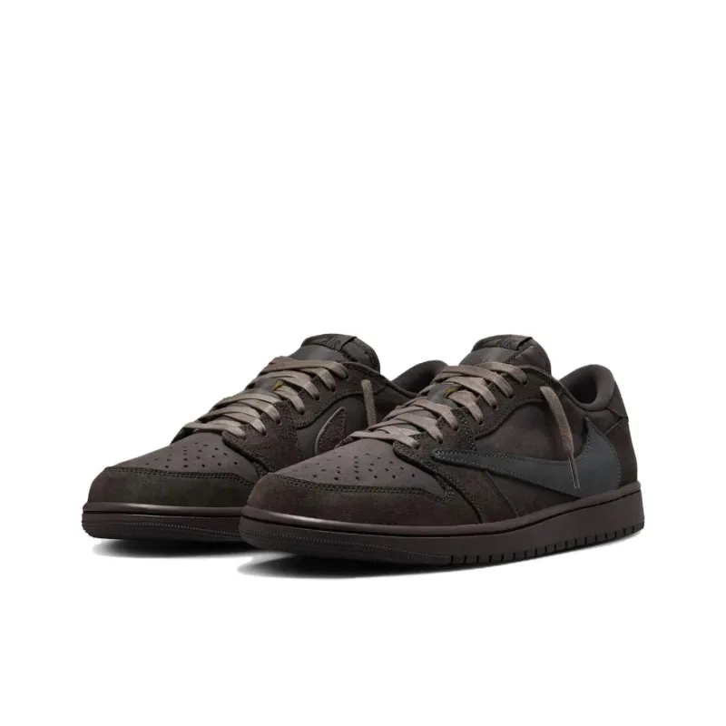 Travis Scott X Air Jordan 1 Low OG 'Velvet Brown'-2