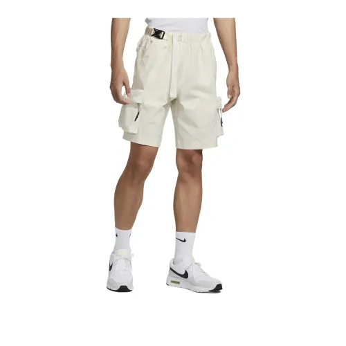 Nike Cargo Shorts Men Light Ivory White