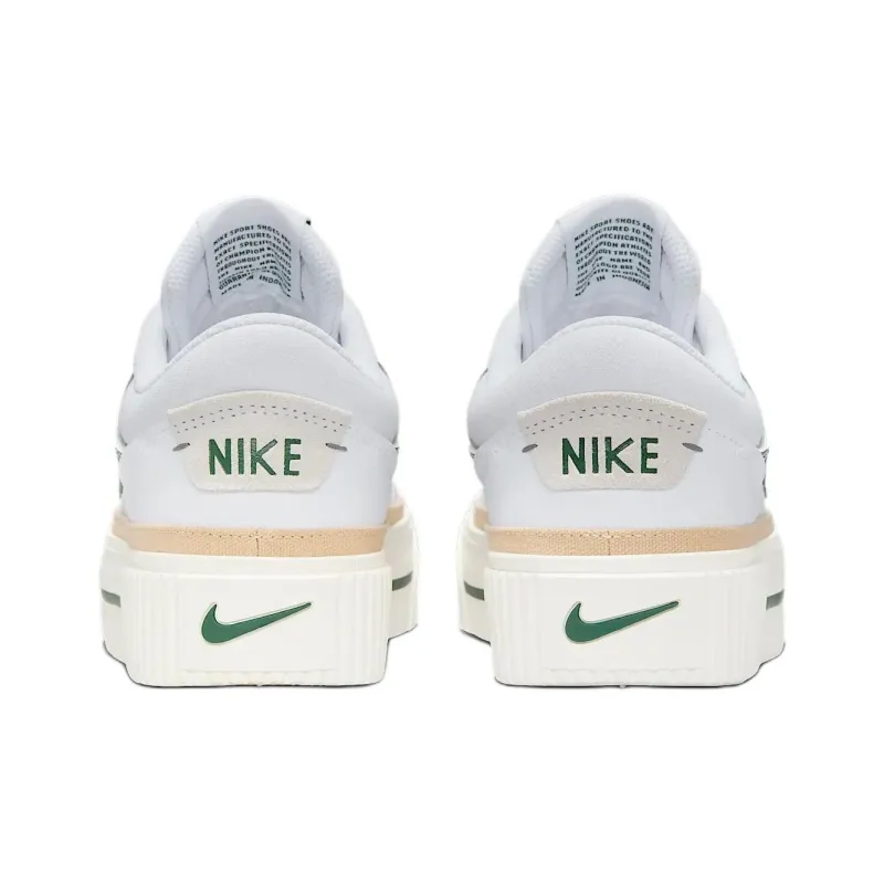 Nike Court Legacy Lift White Sail Sesame Fir Women's-3