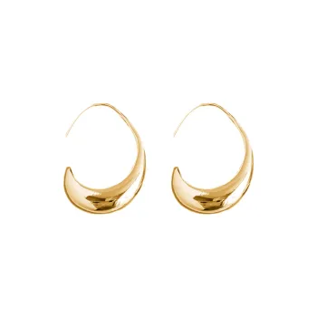 WAW Gold Plated Copper Earrings Women's